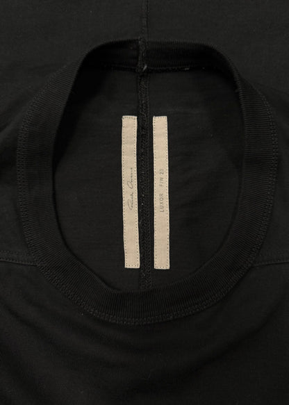 AW2023 Rick Owens ‘Luxor’ Black ‘Level’ T-Shirt