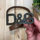 2000s Dolce & Gabbana ‘D&G’ Rustic Logo Belt