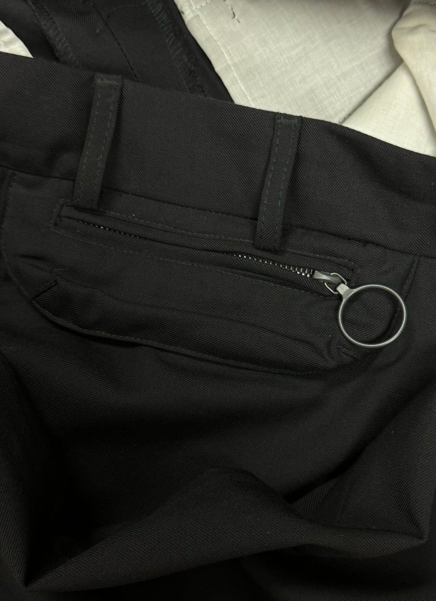 Damir Doma ‘Waist Bag’ Black Cargo Trousers