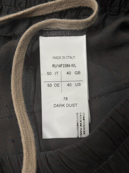 AW2014 Rick Owens ‘Moody’ Mainline Dark Dust Wool ‘Pod’ Shorts