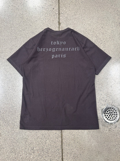 Y-3 by Yohji Yamamoto ‘Jersey Mesh’ Short Sleeve T-Shirt