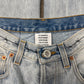Vetements ‘Tattoo’ Light Wash Blue Denim