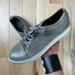 Lanvin Sage Green Low Top Skate Sneakers