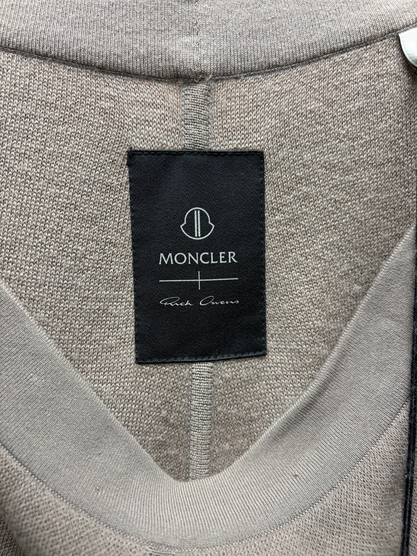 AW2020 Rick Owens x Moncler Dust Cashmere ‘Boxer’ Shorts