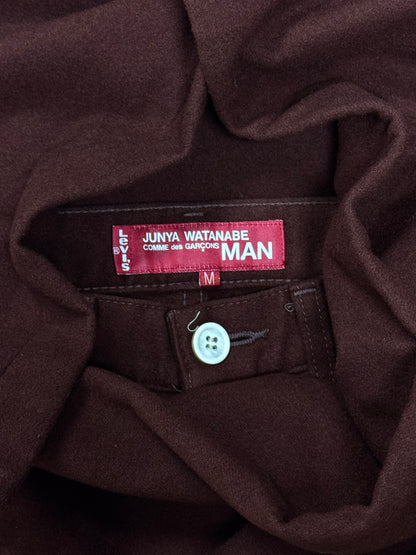 AW2002 Junya Watanabe x Levi’s Wool ‘School Uniform’ Trousers