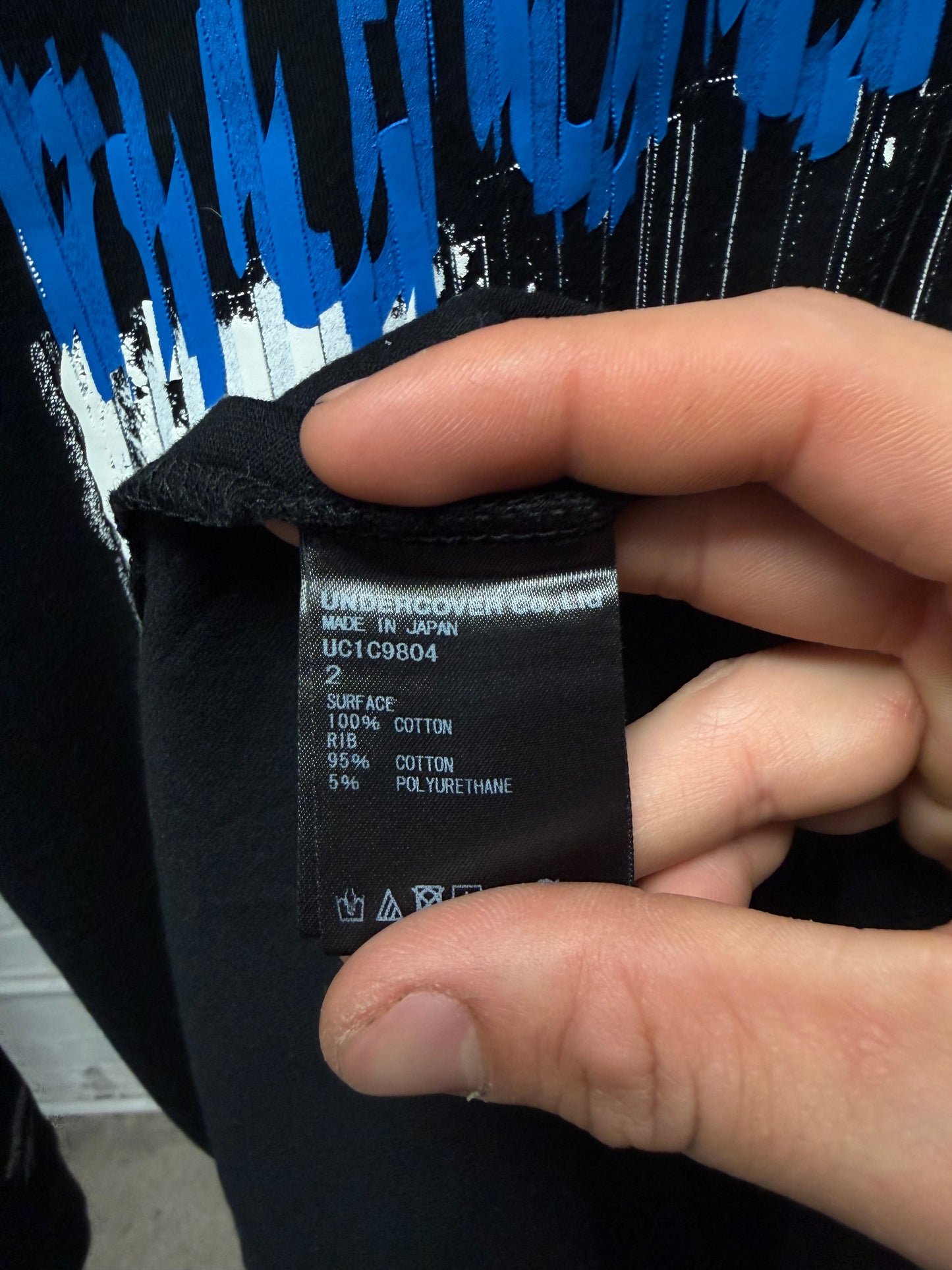 AW2023 Undercover ‘Klaus’ Black Long Sleeve Shirt
