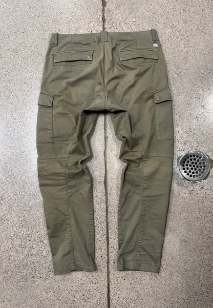 C.P. Company Washed Brown Cargo Pants