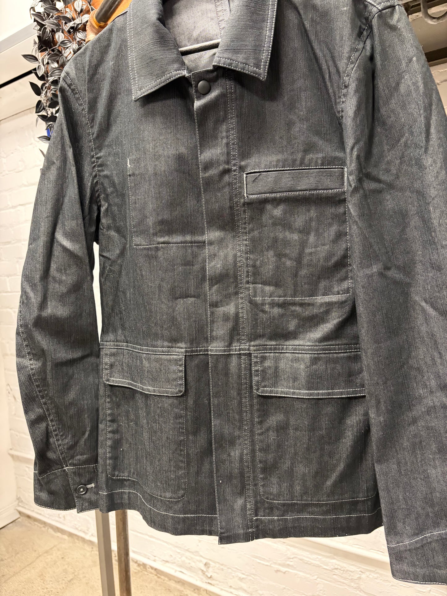 A.A.R. By Yohji Yamamoto Flap. Pocket Denim Chore Jacket