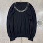 Alexander McQueen ‘Safety Pin’ Cashmere Knit Sweater