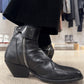 Rick Owens ‘Berger’ Cuban Heel Leather Boots