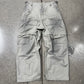 2023 Balenciaga Convertible Distressed Rip-Stop Cargo Pants