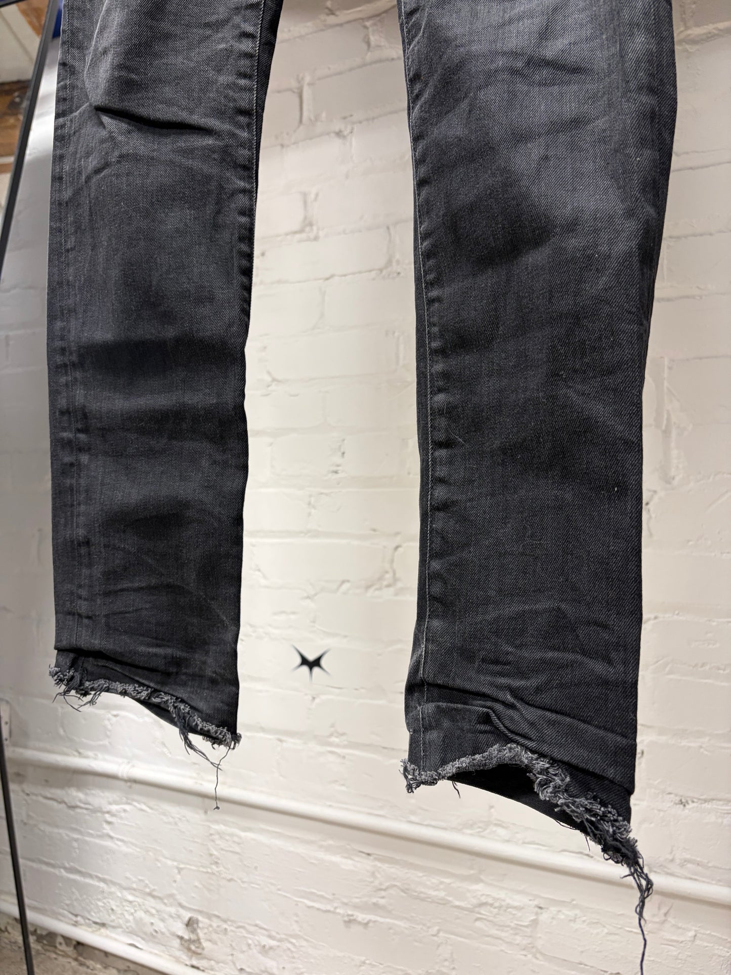 2015 Saint Laurent by Hedi Slimane Black ‘D01’ Skinny Jeans