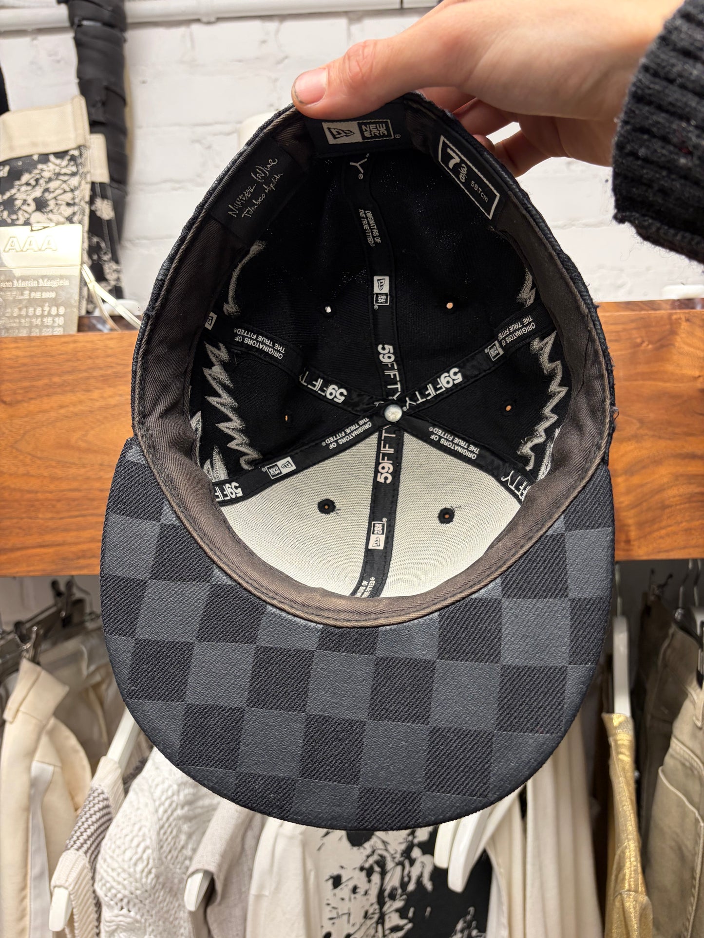 SS2009 Number (N)ine x New Era ‘Angel Wings’ 7 3/8 Fitted Hat