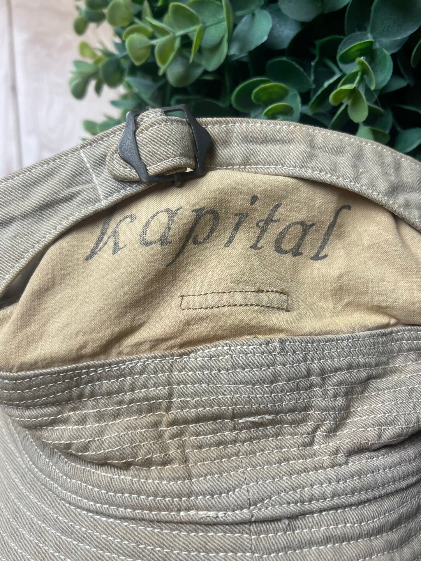 Kapital Old Man & The Sea Denim Bucket Hat