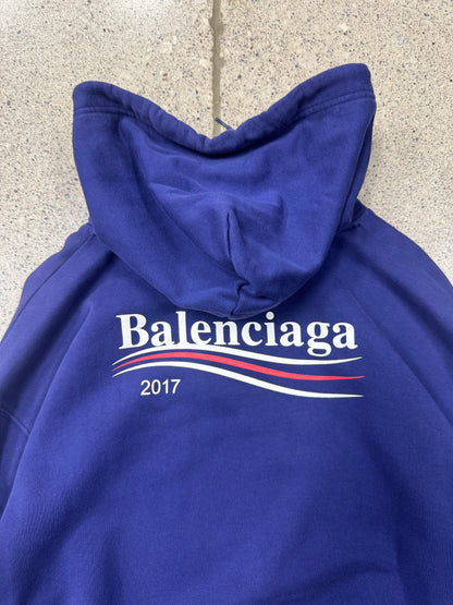 OG AW2017 Balenciaga ‘Campaign’ Logo Hoodie