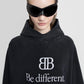 Balenciaga ‘Skin Cat XXL’ Black Mask Sunglasses