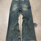 No Faith Studios ‘Wave’ Wide Leg Denim