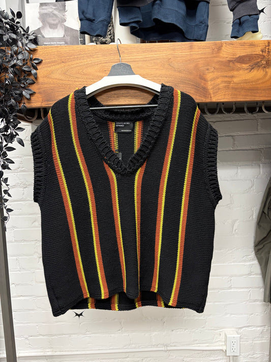 SS2022 Enfants Riches Deprimes ‘Runway’ Merino Wool Striped Knit Sweater Vest
