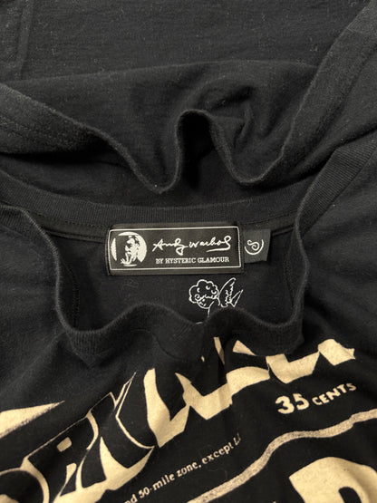 Hysteric Glamour x Andy Warhol Graphic T-Shirt