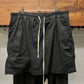 SS2016 Rick Owens Skirted Black ‘Berlin’ Drawstring Sweatpants