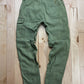 Katharine Hamnett Washed Military Green Cargo Pants