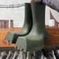 Balenciaga Military Green ‘Trooper’ Combat Boots