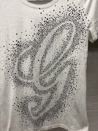 Gucci ‘Cursive G’ Pointallism Logo White Graphic T-Shirt