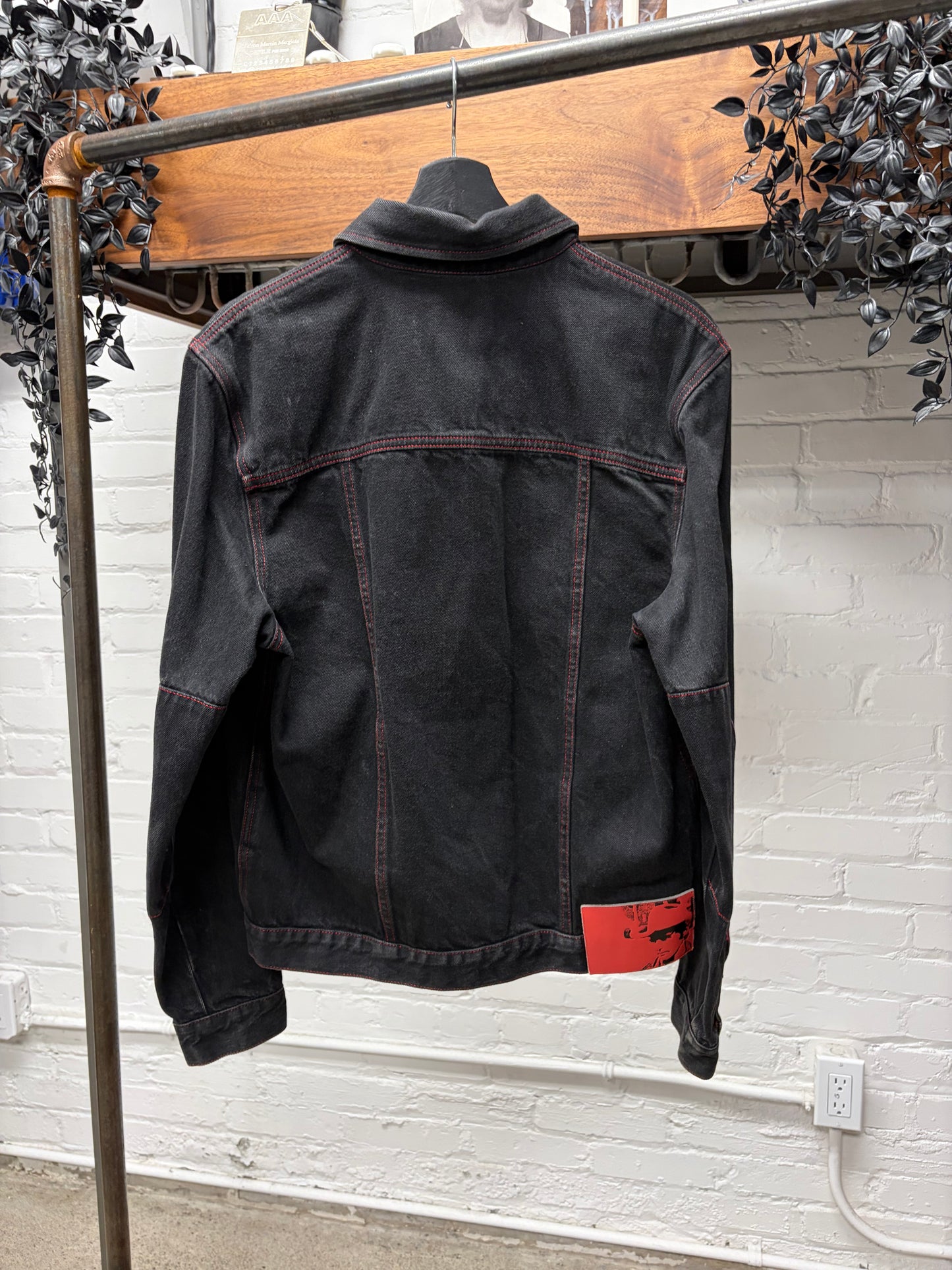 CK205W39NYC by Raf Simons x Andy Warhol Denim Western Shirt
