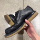 Bottega Veneta Crepe Sole Black Leather Derbies