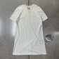 SS2016 Rick Owens ‘Milk’ White Level T-Shirt