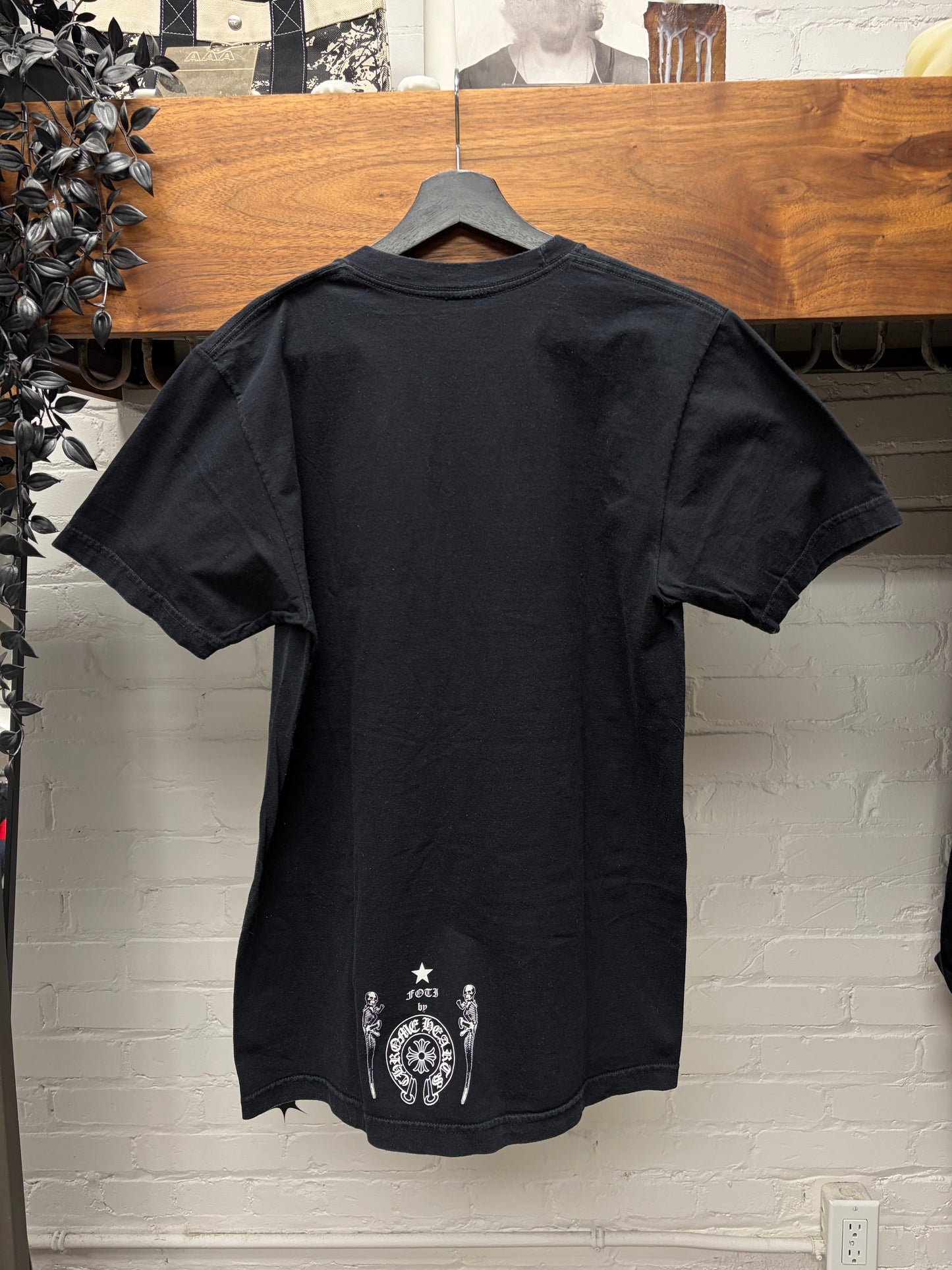 Chrome Hearts ‘Jarvis Skull’ Artwork Black Graphic T-Shirt