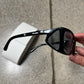 Prada ‘Blue Ray’ Black Tinted Square Shape Sunglasses