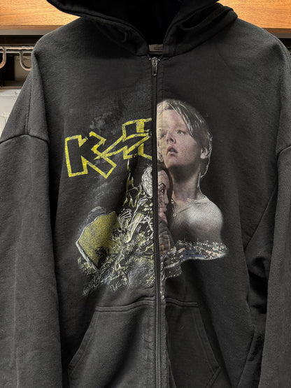 AW2018 Vetements ‘Titanic’ Split Graphic Zip-Up Hoodie