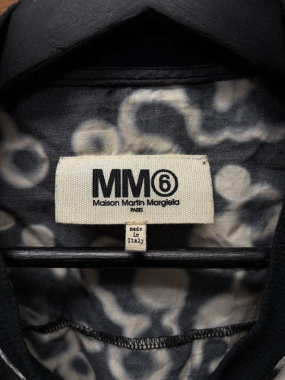 SS2014 Maison Margiela Sleeveless Black Full Print Top