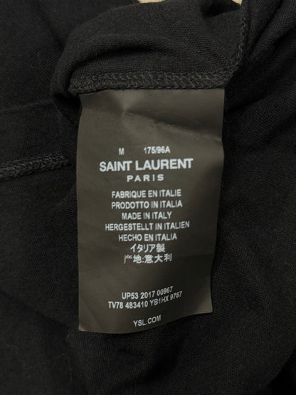 2018 Saint Laurent ‘Dead Bird’ Graphic T-Shirt