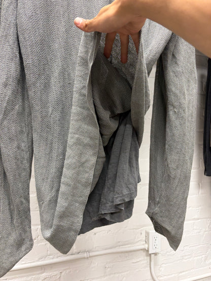 Transit Double Layered Grey Knit Sweater