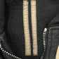 Rick Owens DRKSHDW ‘Jason’ Nylon Panelled Zip Up Hoodie