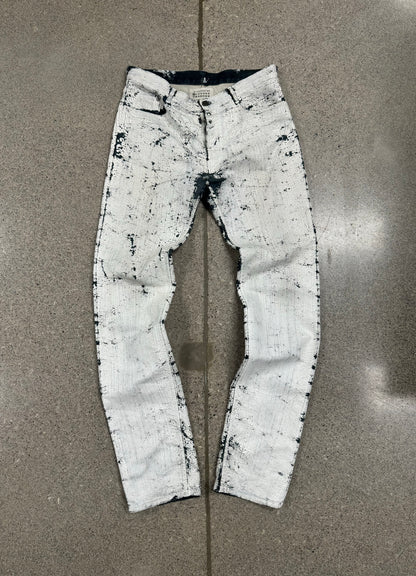 AW2009 Maison Margiela ‘Paint Crack’ Denim