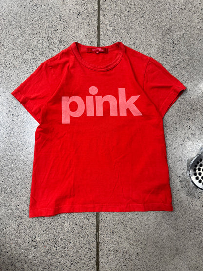 SS2011 Junya Watanabe ‘Pink’ Graphic T-Shirt