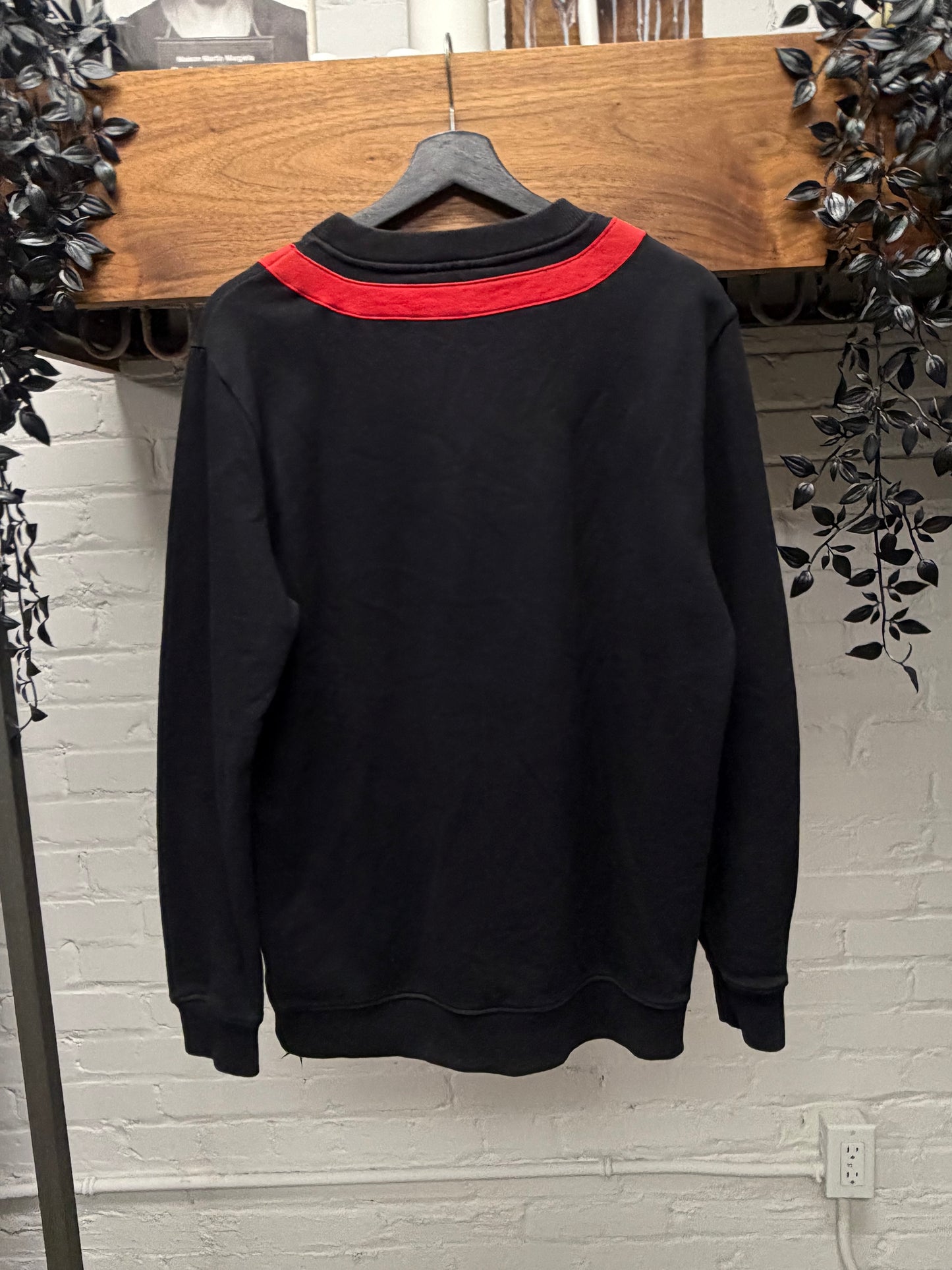 AW2012 Givenchy by Ricardo Tisci ‘Stars’ Black/Red Pullover Sweatshirt