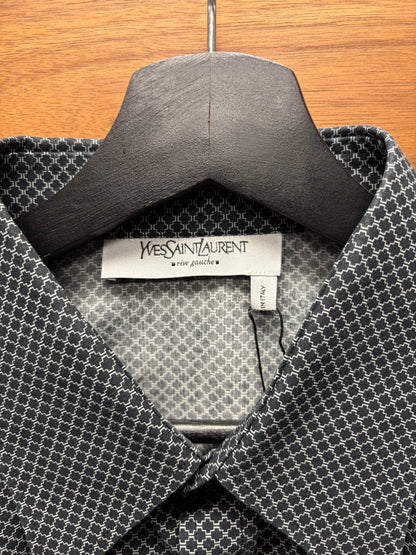 Yves Saint Laurent Rive Gauche ‘Micro Dot’ Button Down Shirt