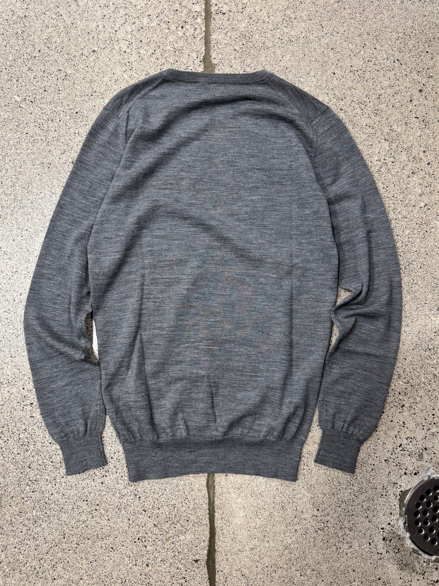 Saint Laurent Grey Cashmere Sweater