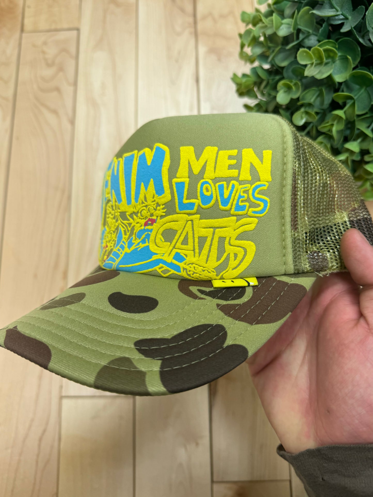 Spring Summer 2024 Kapital Kountry Camo Mesh Trucker Hat