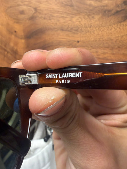Saint Laurent ‘SL 1’ Tortoiseshell Sunglasses