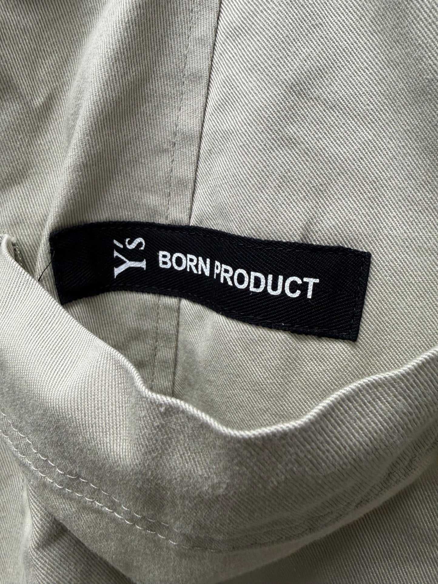 Vintage Yohji Yamamoto ‘Y’s’ Cream Cotton Wide Leg Shorts