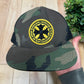 Chrome Hearts Camo Cross Patch Mesh Trucker Hat