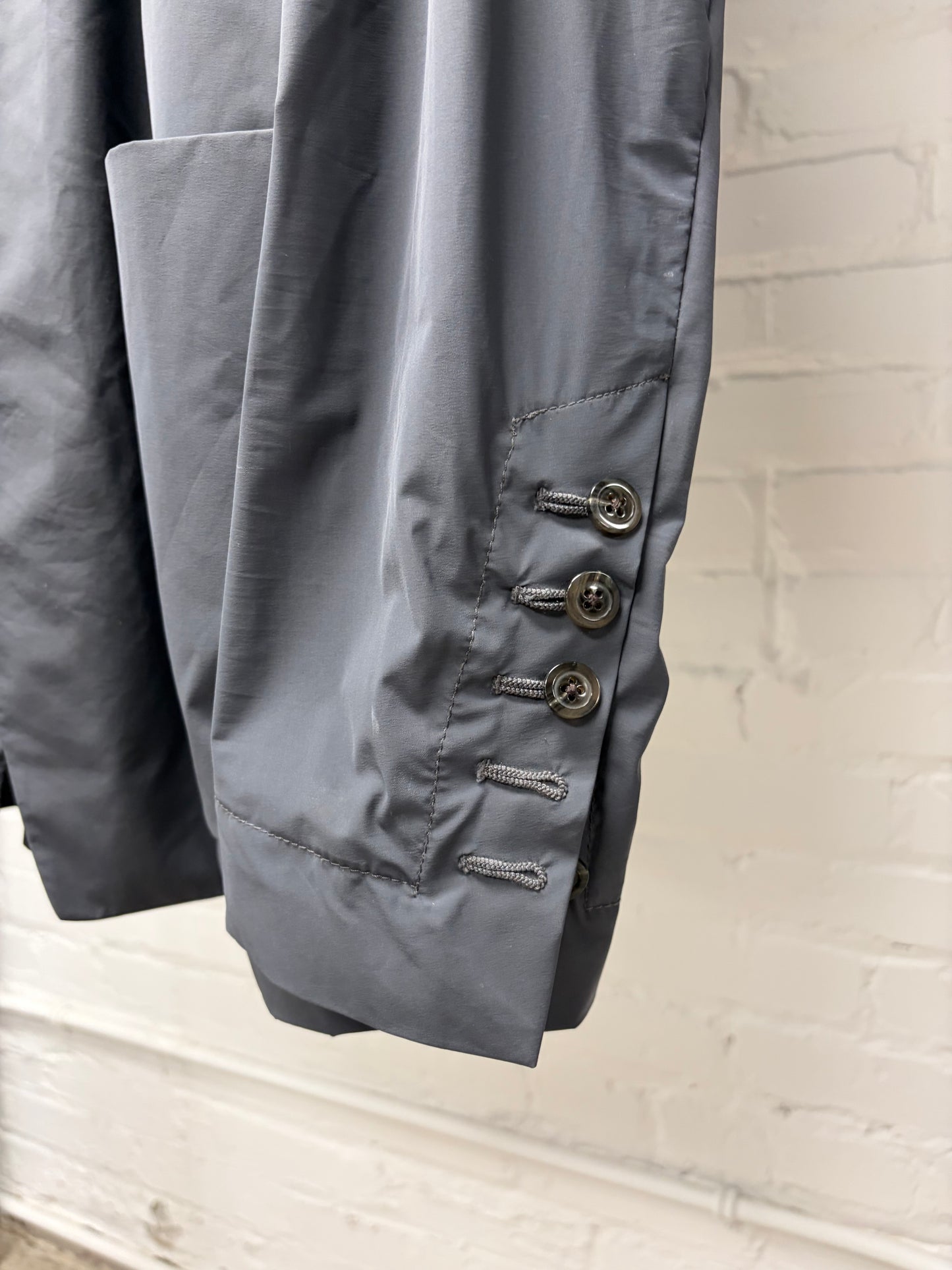 SS2018 Rick Owens ‘Iron’ Grey Lightweight Blazer