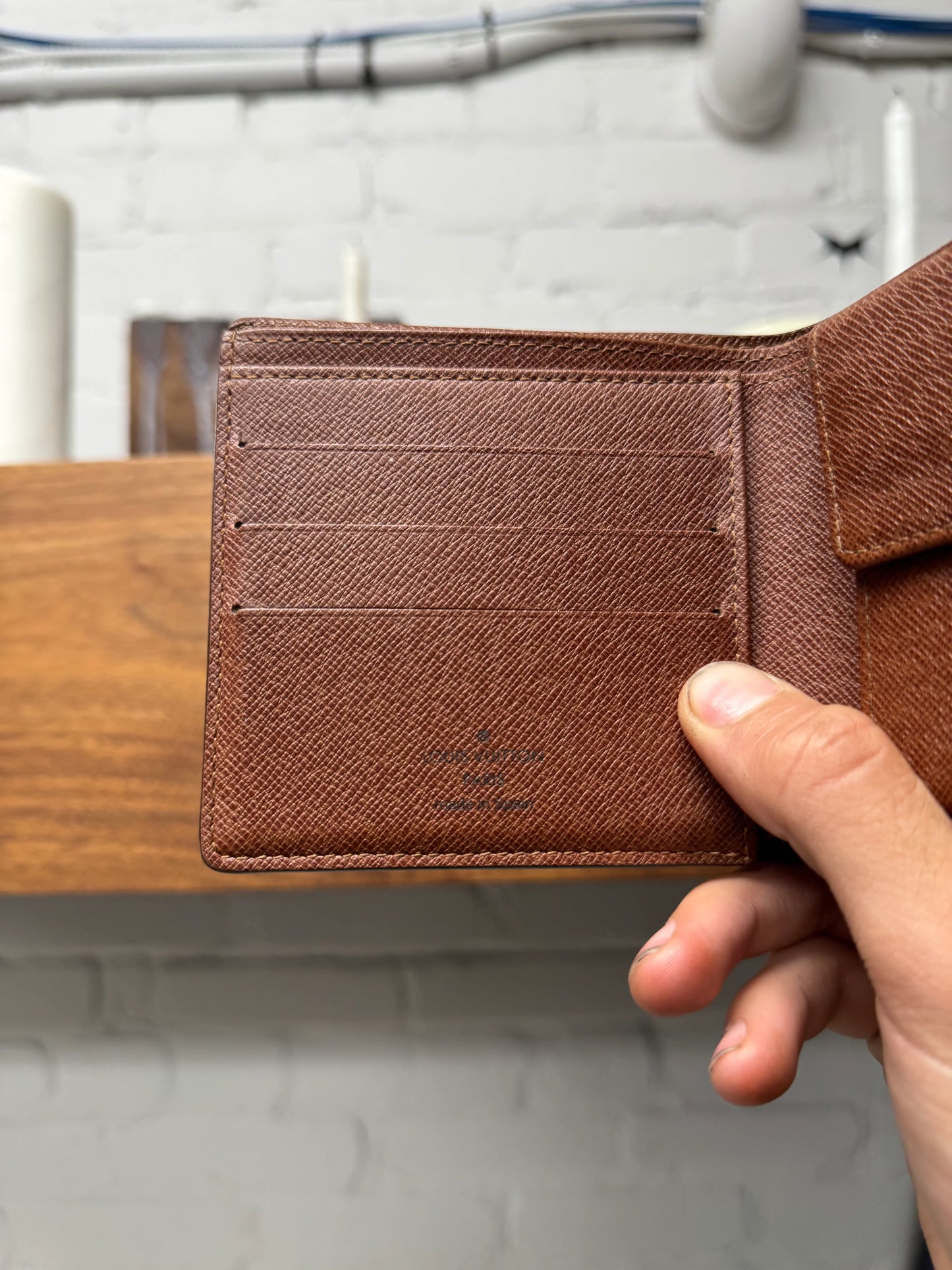 SS2003 Louis Vuitton x Takashi Murakami ‘Panda’ Monogram Bifold Leather Wallet