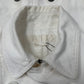 90s Alexander McQueen ‘Grommet Hole’ White Cotton Fencing Jacket