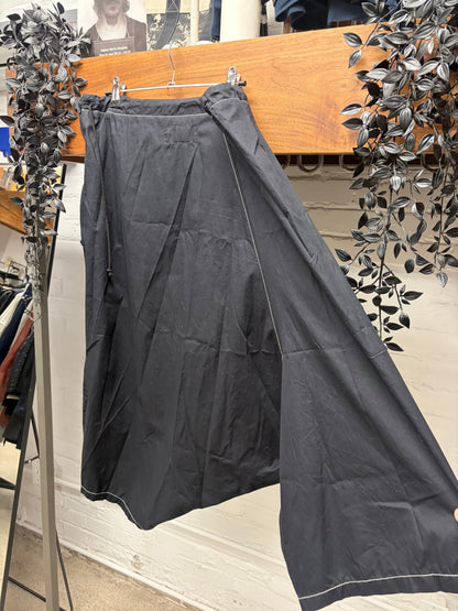 Yohji Yamamoto ‘Y’s’ Contrast Stitch Black Sarousel Shorts